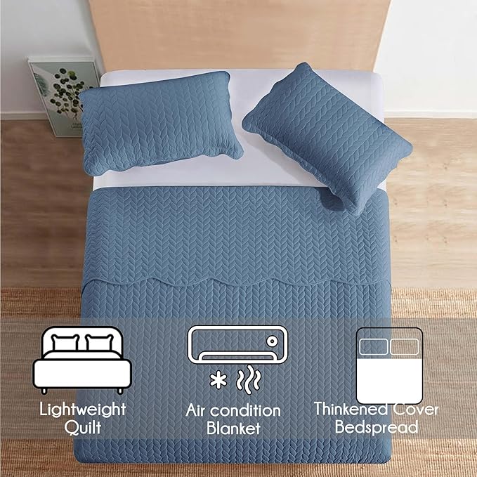 Microfiber Quilt Set - California King - 8 Pack