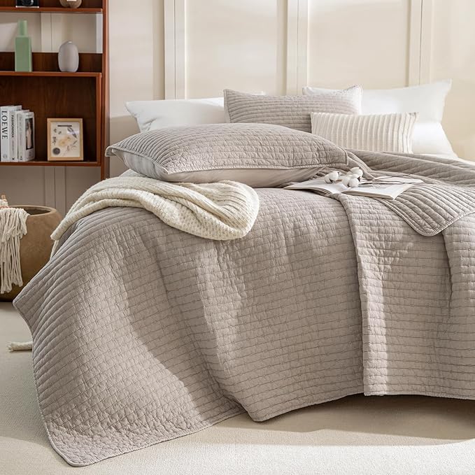 Linen Bedding Set - King - 3 Piece