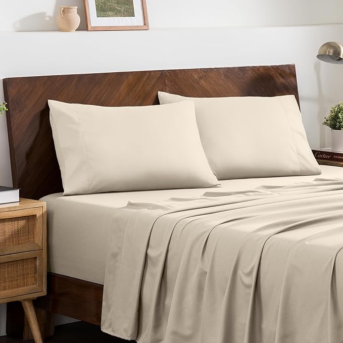 Microfiber Cooling Pillowcase Set - King - 2 Piece