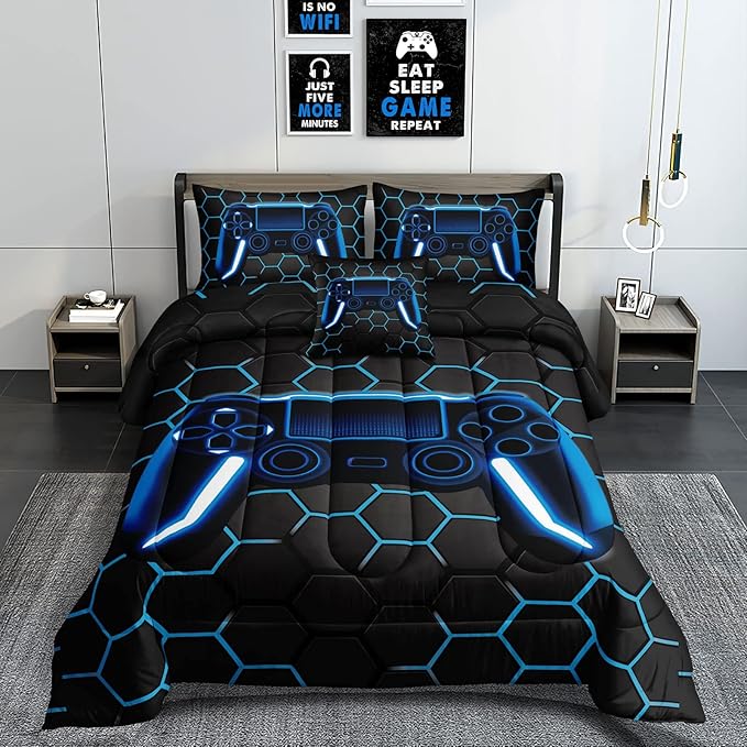 Microfiber Comforter Set - Twin - 5 Piece