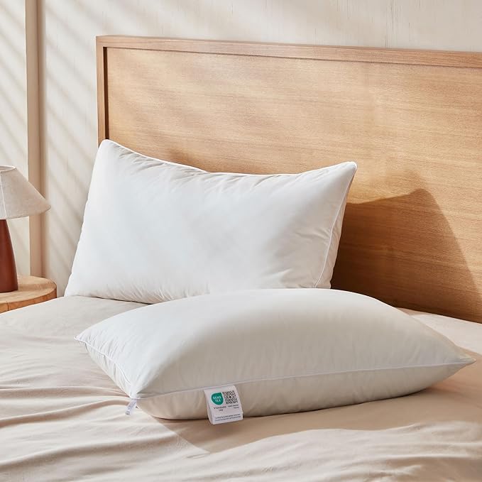 Bed Pillow - King - 2 Pack