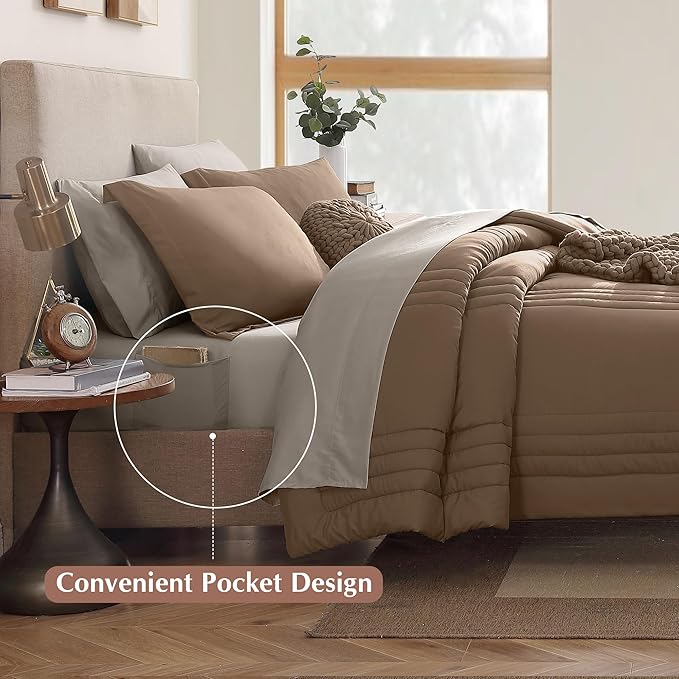 Comforter Set - King - 7 Piece