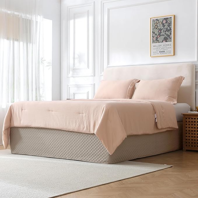 Linen Bed Skirt - Full