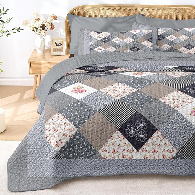 Quilt Set - Queen - 3 Piece