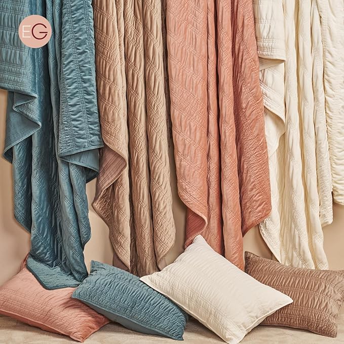 Velvet Quilt Set - King