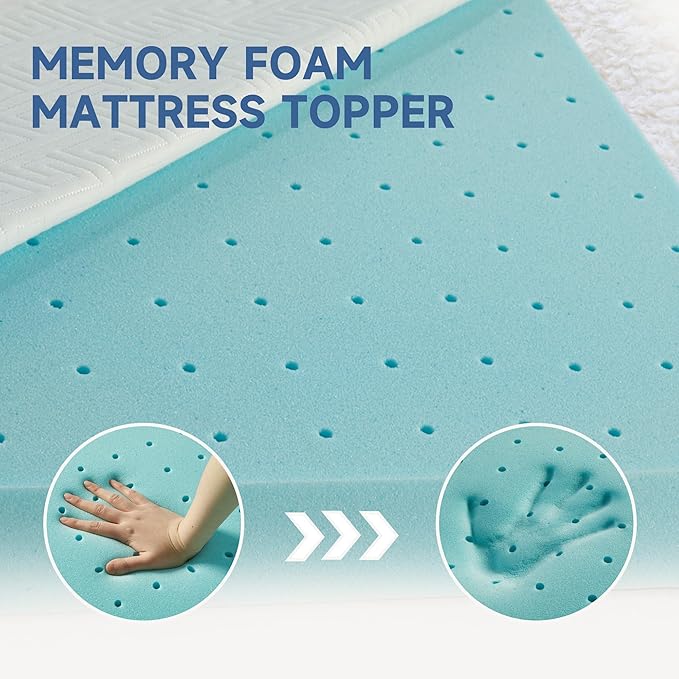 Memory Foam Mattress Topper - Full