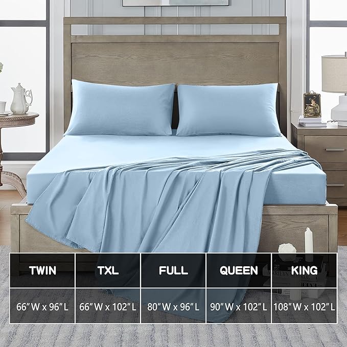 Microfiber Flat Sheet - Full