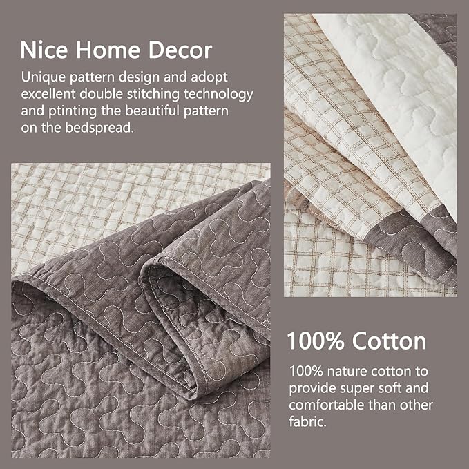 100% Cotton Bedding Set - Queen