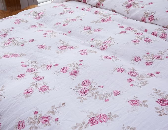 Linen Duvet Cover Set - Queen - 3 Piece