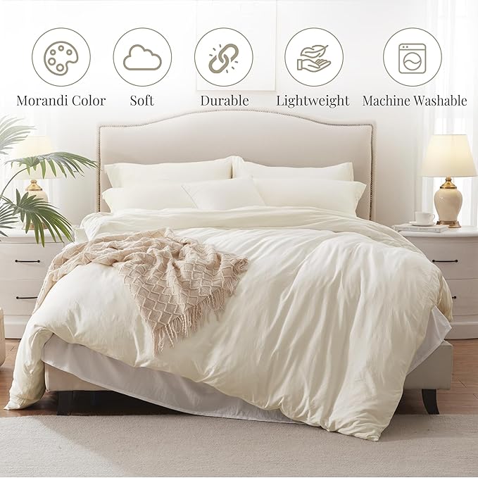 Microfiber Duvet Cover Set - 3 Piece