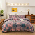 Linen Duvet Cover Set - California King - 3 Piece