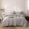 Linen Duvet Cover Set - King