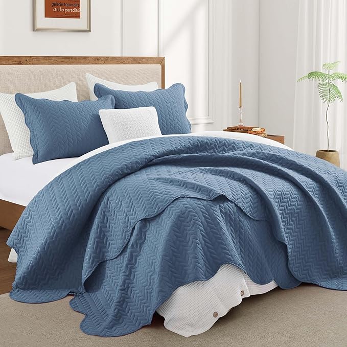 Microfiber Quilt Set - California King - 8 Pack