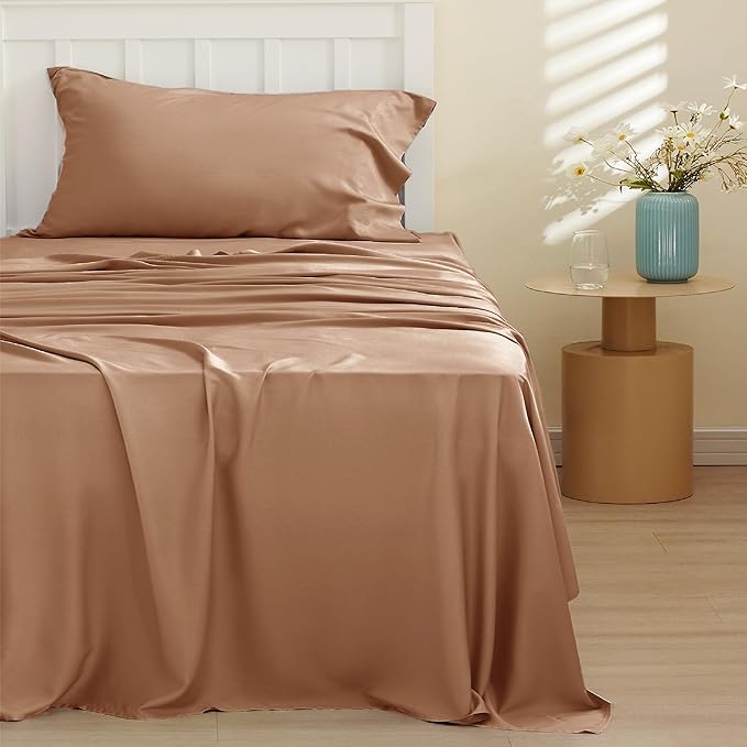 Bamboo Cooling Bed Sheet Set - Twin