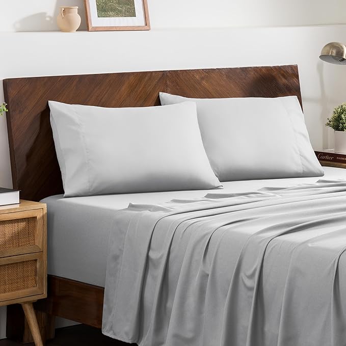 Microfiber Cooling Pillowcase Set - King - 2 Piece