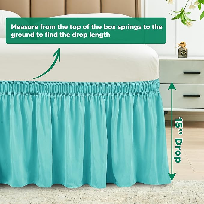 Bed Skirt - Twin XL - 15 in Drop
