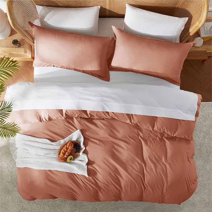 Down Alternative Duvet Cover Set - King - 4 Piece