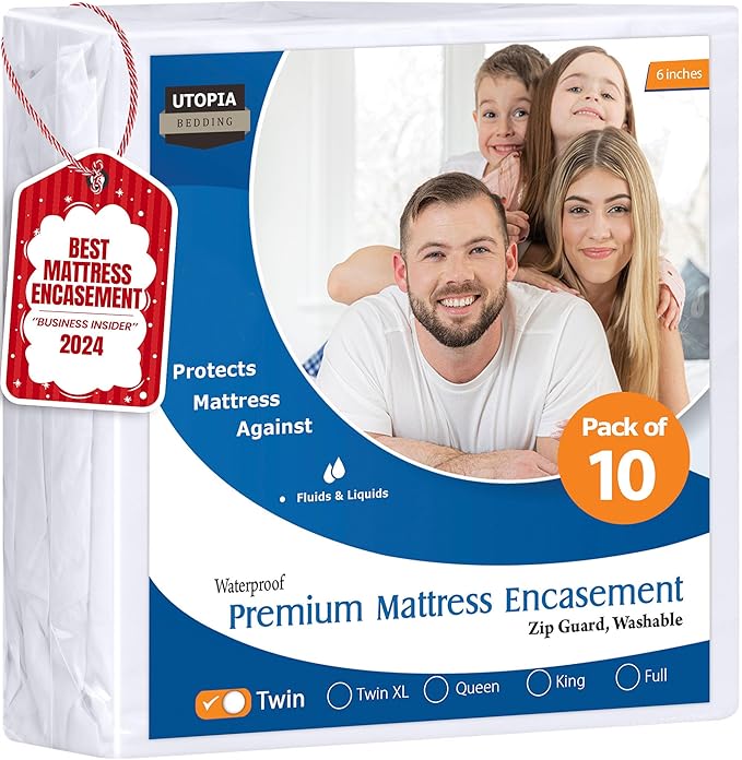 Waterproof Mattress Protector - Twin