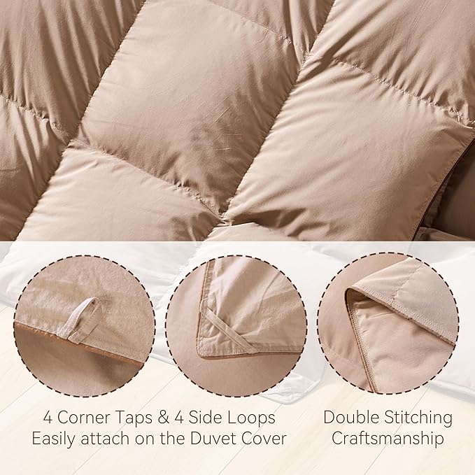 Duvets Down Comforter - Queen