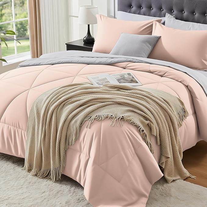 Microfiber Comforter Set - King - 7 Piece