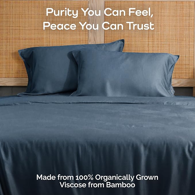 Bamboo Cooling Pillowcase Set - King - 2 Piece