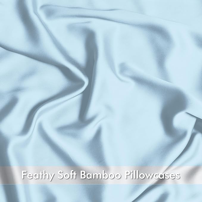 Bamboo Cooling Pillowcase Set - Queen - 4 Pack - 4 Piece