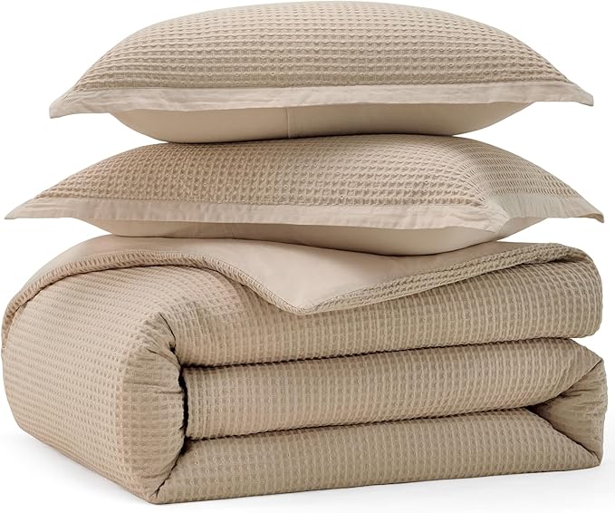 100% Cotton Duvet Cover Set - California King - 3 Piece