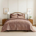 Velvet Quilt Set - Queen