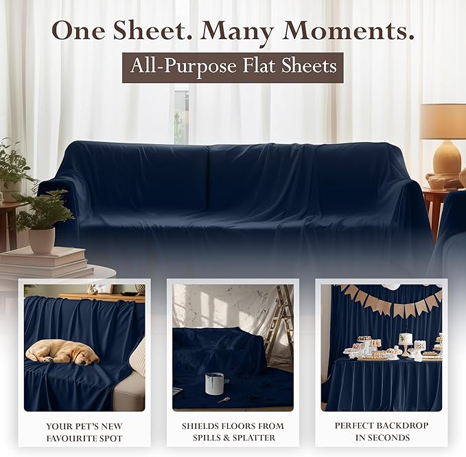 Microfiber Flat Sheet - Full