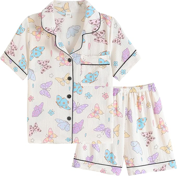 Shorts Pajama Set - Short Sleeve - 2 Piece