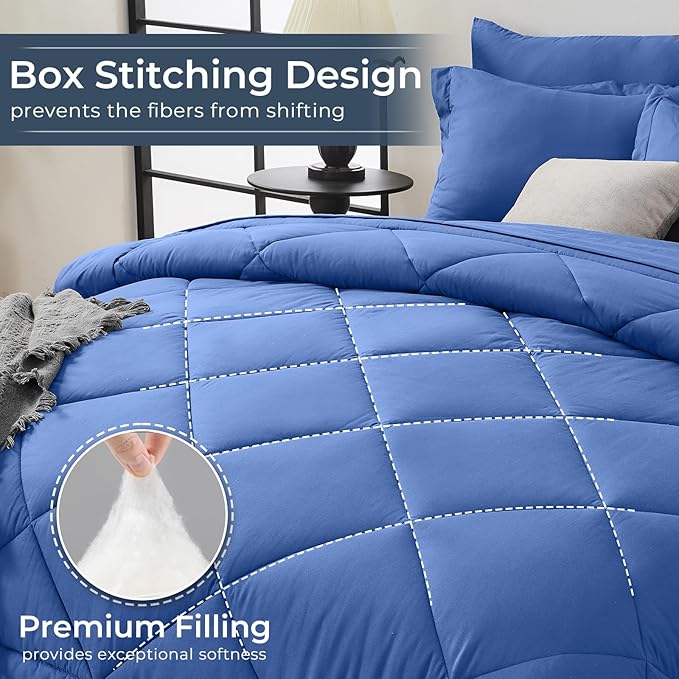 Comforter Set - King - 7 Piece