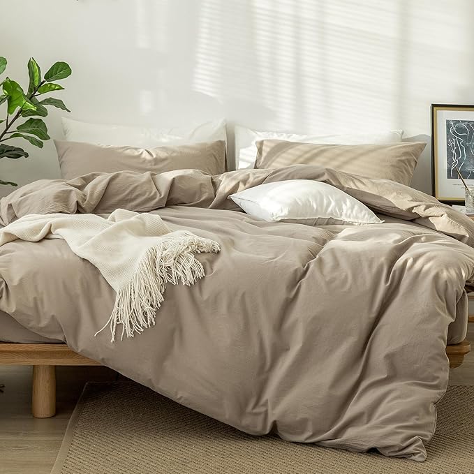 Linen Duvet Cover Set - Queen
