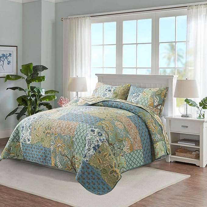 100% Cotton Quilt Set - King