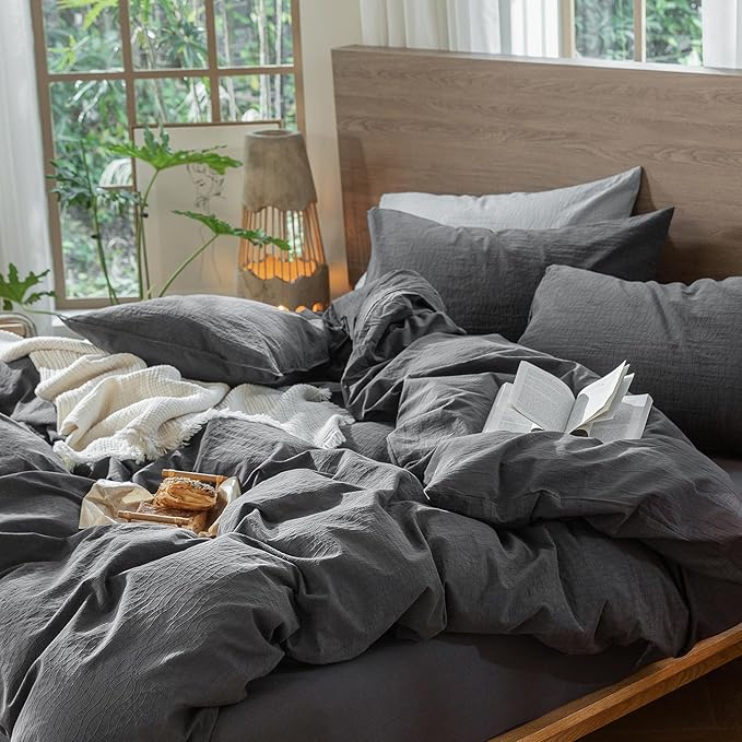 Linen Duvet Cover Set - King