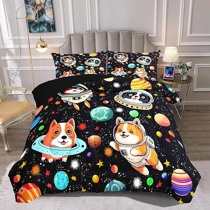 Microfiber Comforter Set - Queen