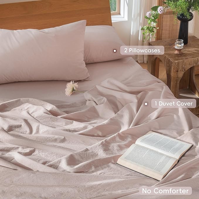 Linen Duvet Cover Set - King