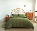 Linen Duvet Cover Set - King - 3 Piece