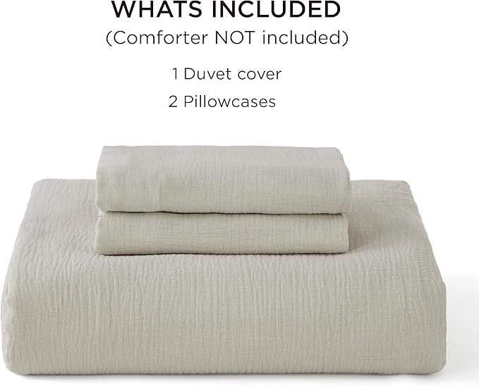 Linen Duvet Cover Set - Queen