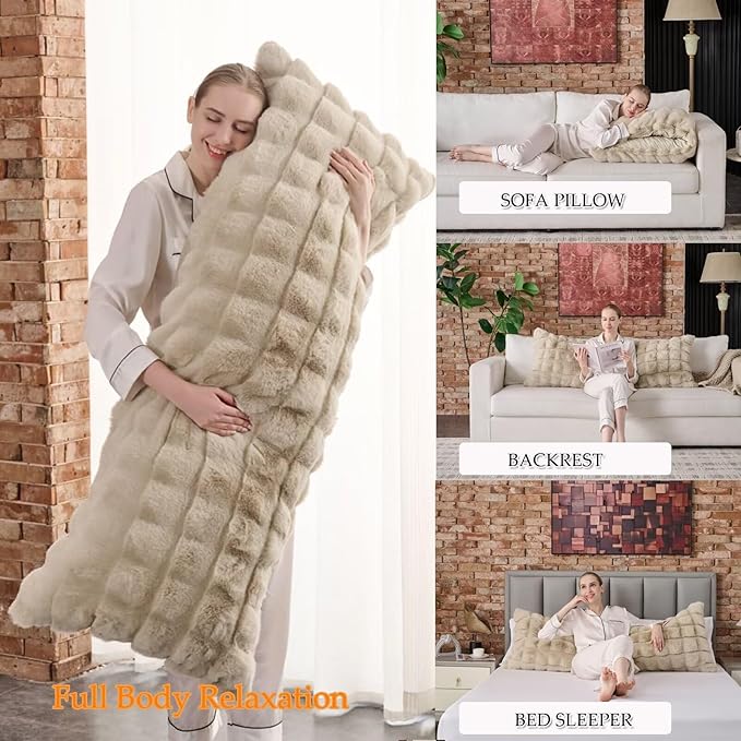 Memory Foam Orthopedic Body Pillow - Full - 20 x 54 in