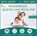 Waterproof Mattress Protector - Queen - 2 Piece