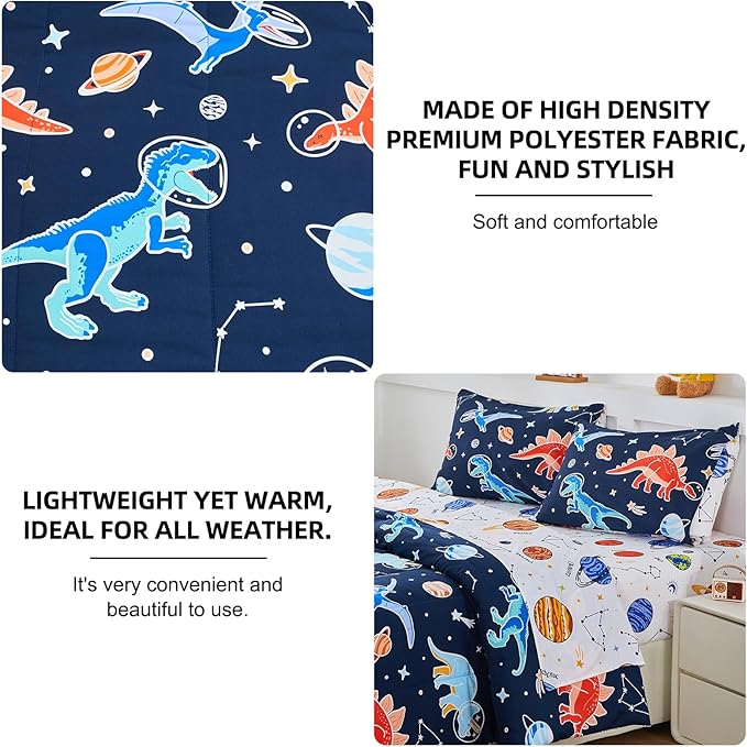 Comforter Set - Twin - 5 Piece