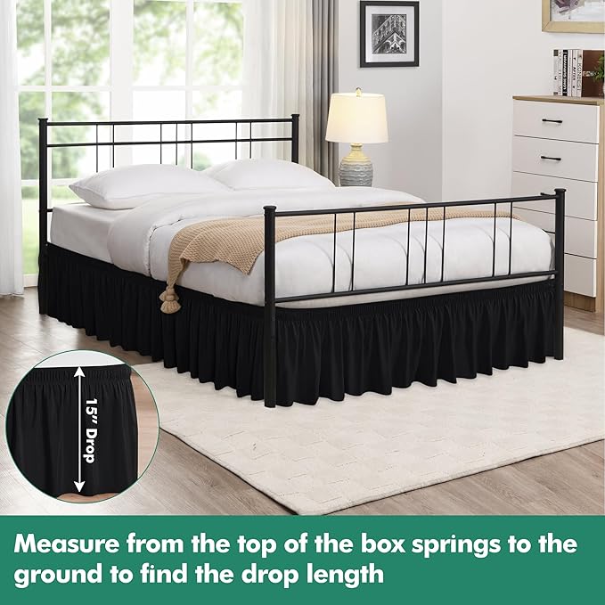Bed Skirt - Full - 15 in Drop