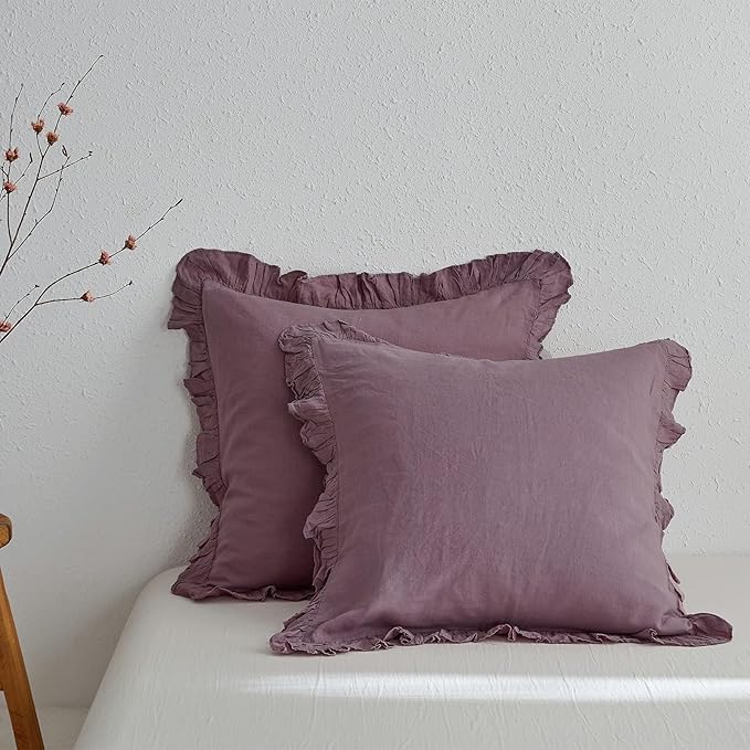 Linen Pillowcase Set - 26 x 26 in - 2 Piece