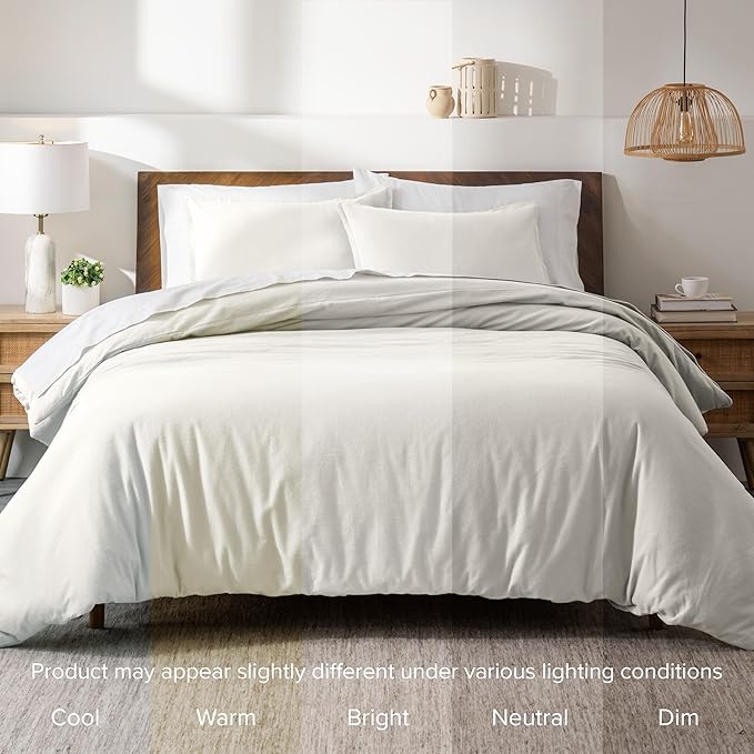 100% Cotton Duvet Cover Set - Full