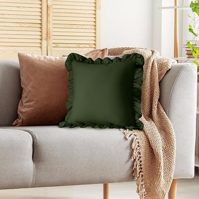 Microfiber Pillowcase Set - 18 x 18 in - 2 Piece