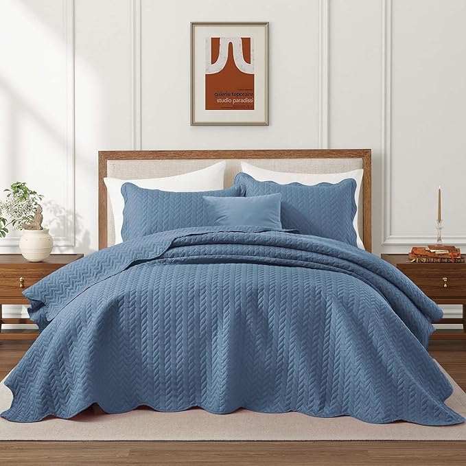 Microfiber Quilt Set - King - 8 Pack