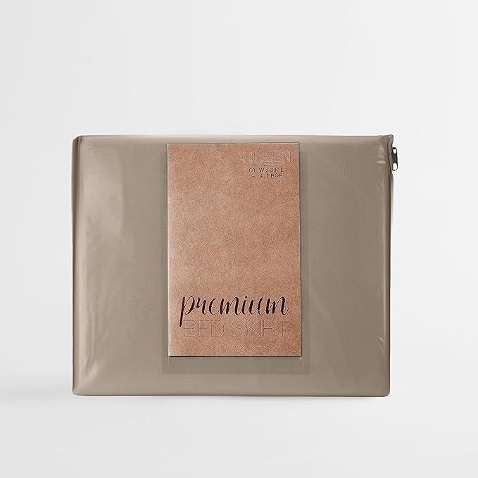 Linen Bed Skirt - King