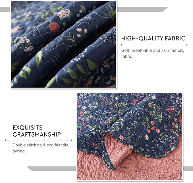 Quilt Set - Queen - 3 Piece