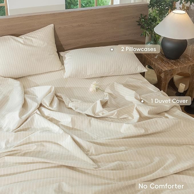 Linen Duvet Cover Set - King