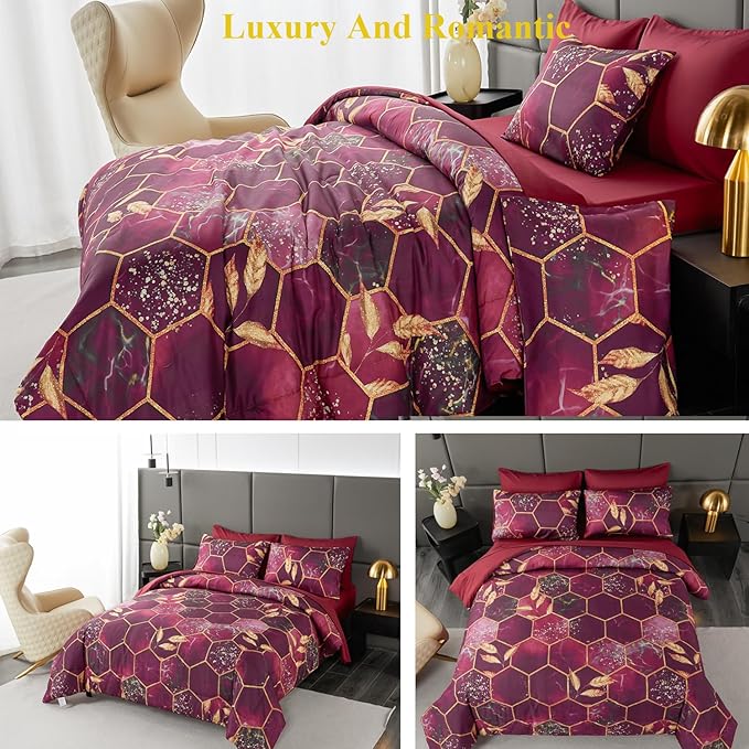 Comforter Set - King - 7 Piece